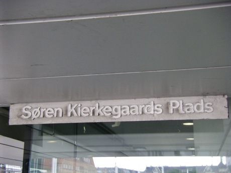 Søren Kierkegaards Plads, located in the area of the newly-constructed addition to the Royal Library.